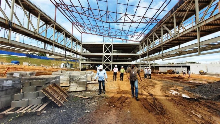 Obra do Sesc atinge 30%, gera 200 empregos e inova em sustentabilidade