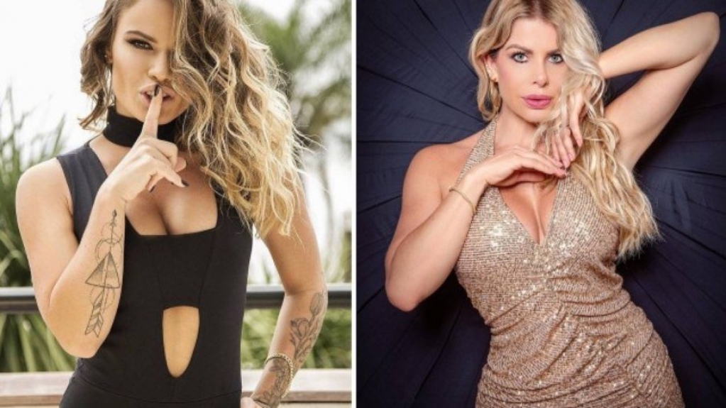 Natália Casassola critica Karina Bacchi por se arrepender de ensaio nu Natália Casassola critica Karina Bacchi por se arrepender de ensaio nu