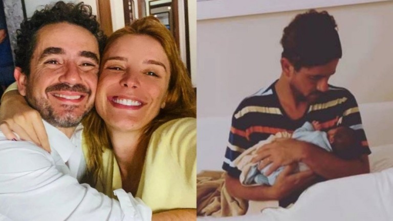 Rafa Brites brinca sobre Andreoli com 2º filho: "Ele 'garra' no bebê"
