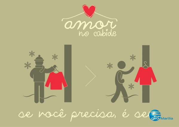 "Amor no Cabide" vai doar roupas com experiência de compra para sem-teto