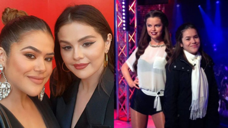 Foto de Maisa com estátua de Selena Gomez viraliza após encontro real