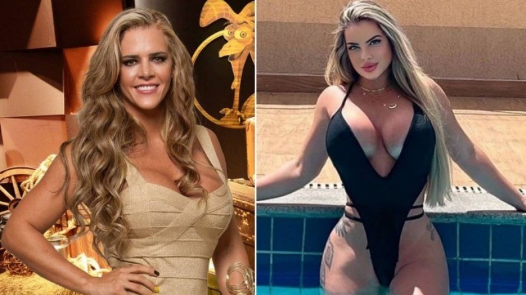 Denise Rocha choca web com antes e depois; veja procedimentos no rosto Denise Rocha choca web com antes e depois; veja procedimentos no rosto