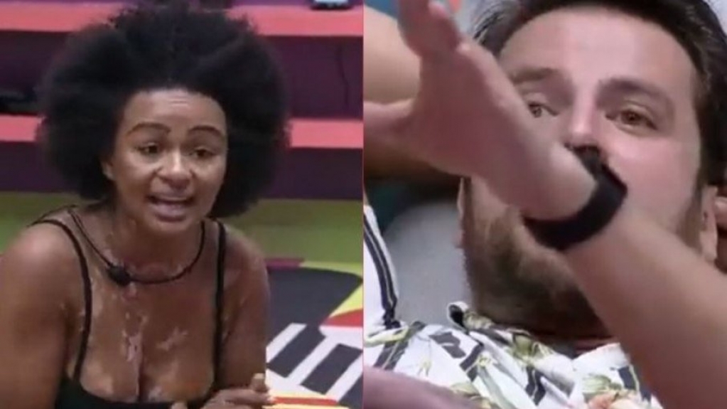 Natália e Gustavo brigam no 'BBB 22': "Virou meu pai agora?"