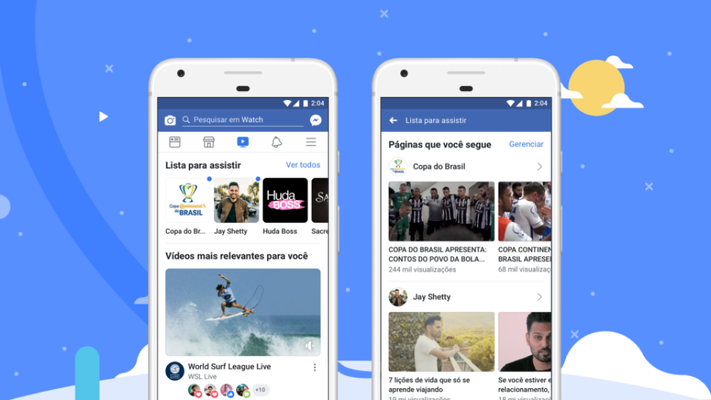 Facebook lança Watch no Brasil, nova plataforma para vídeos