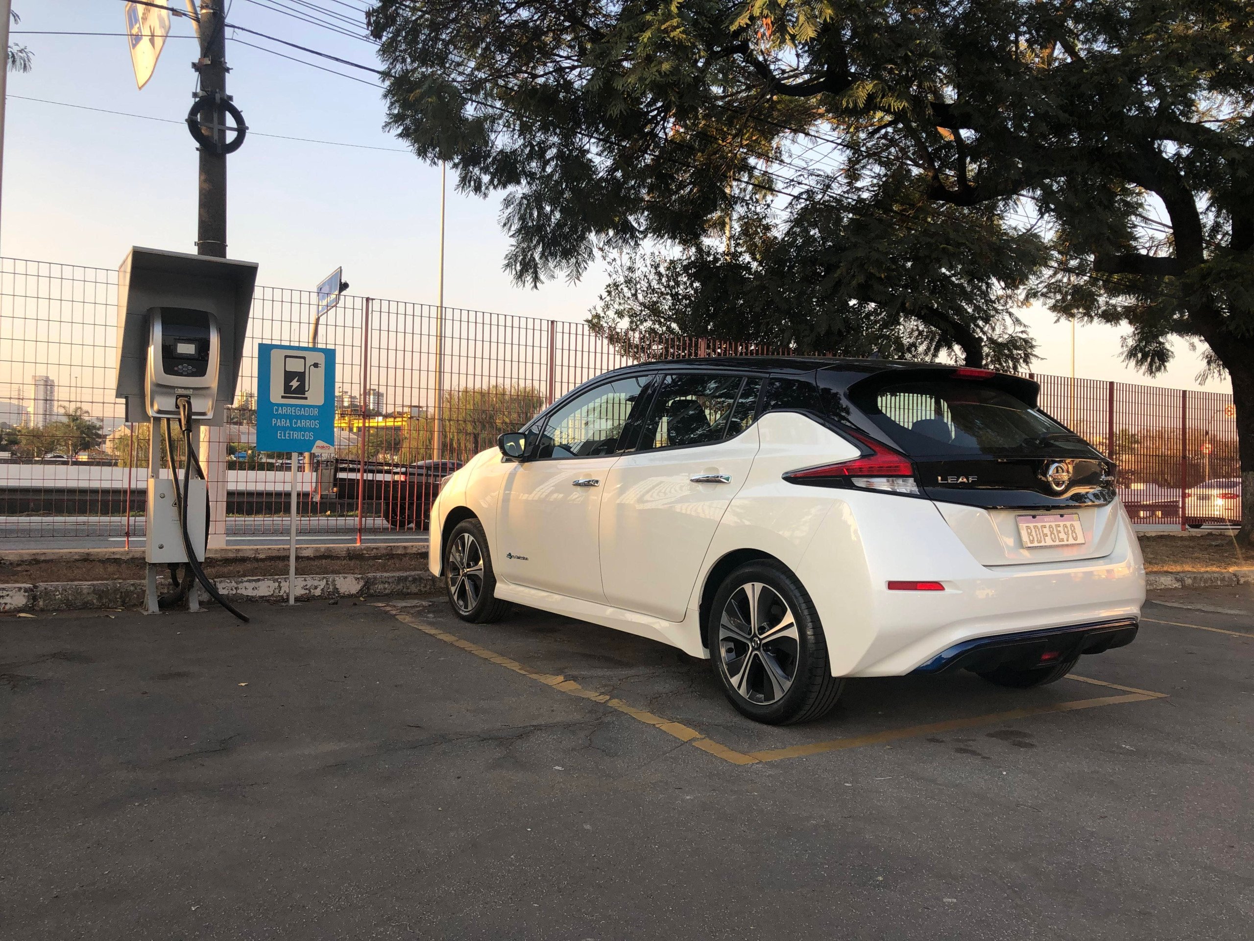 Nissan Leaf . Foto: Caue Lira/iG