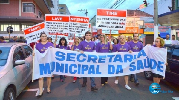 Dia contra dengue vai por exército nas ruas em Marília