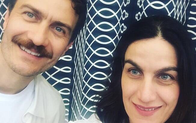 Gabriel Braga Nunes e a irmã Nina Nunes