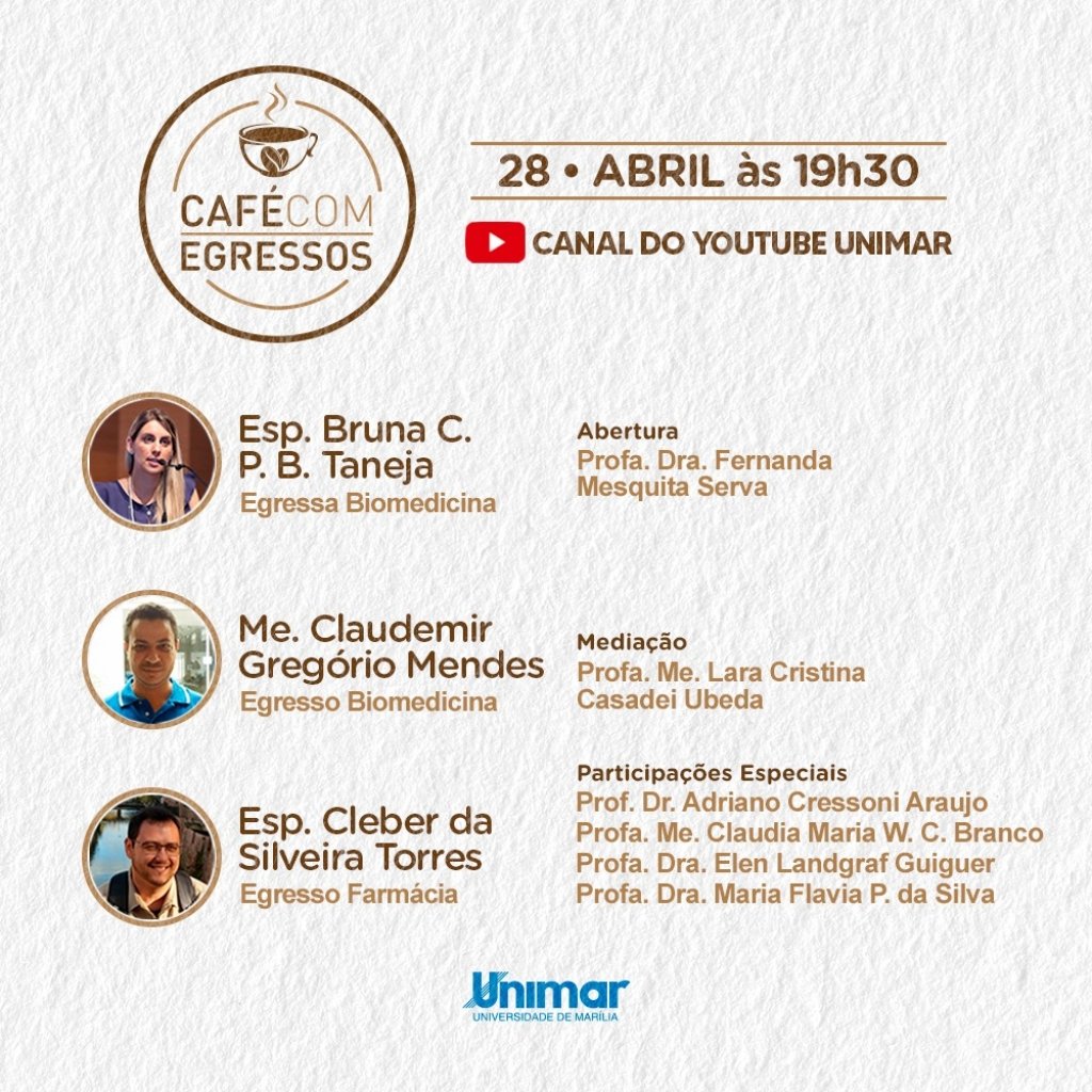 Unimar promove primeiro Café com Egressos nesta quarta-feira