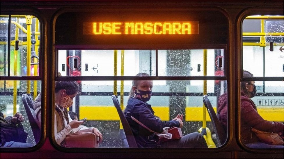 Onibus em Curitiba