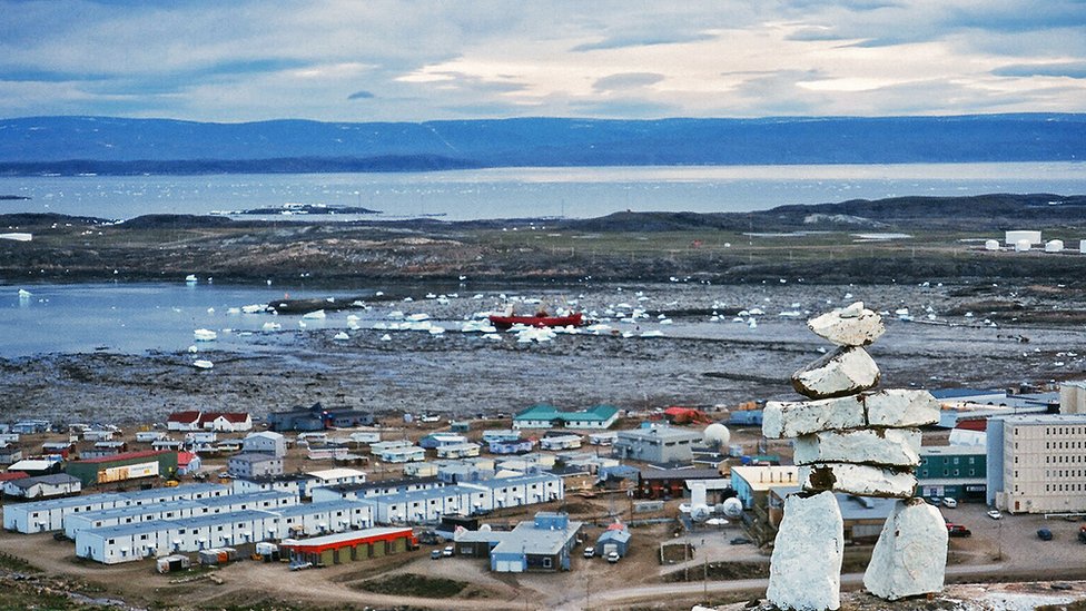 Inukshuk em Iqaluit