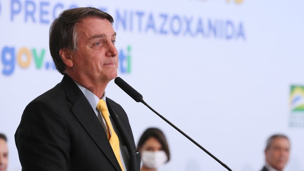 Bolsonaro em Cerimônia de Anúncio do Resultado do Estudo Clínico Covid-19 MCTI