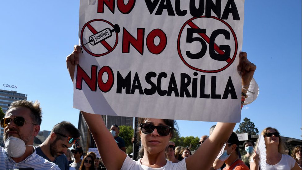 Protesto em Madrid