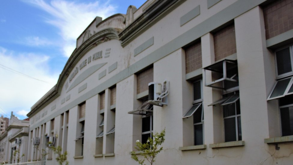 fachada da Santa Casa de São Carlos