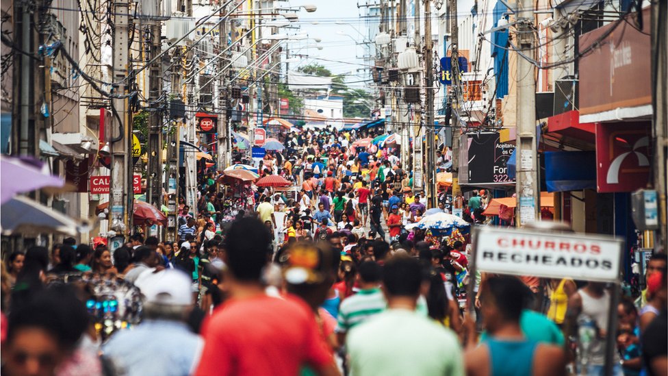 Rua de comércio em São Luís (MA)