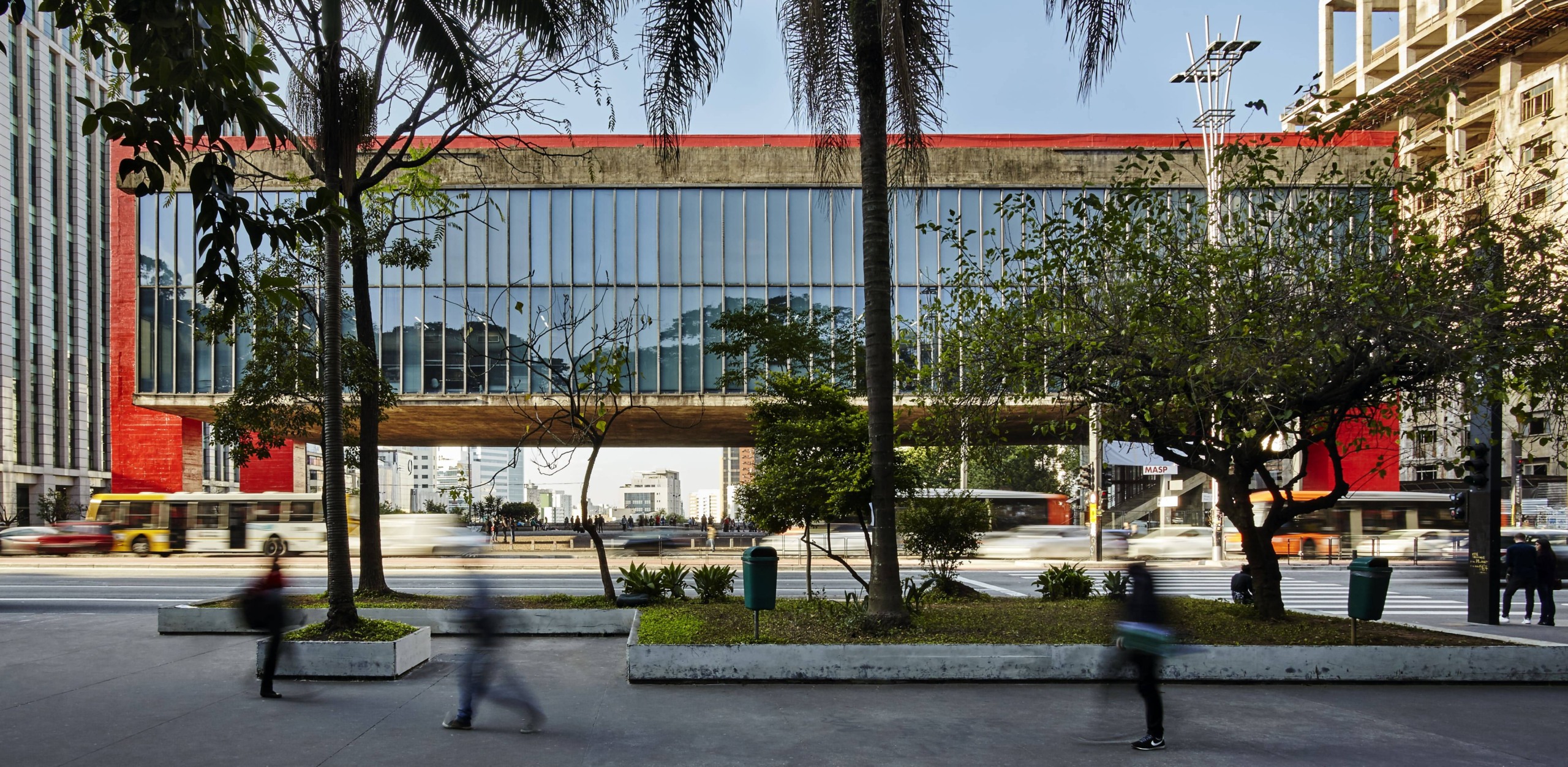 Avenida Paulista abriga o Museu de Arte de São Paulo (MASP). Foto: divulgação/Masp