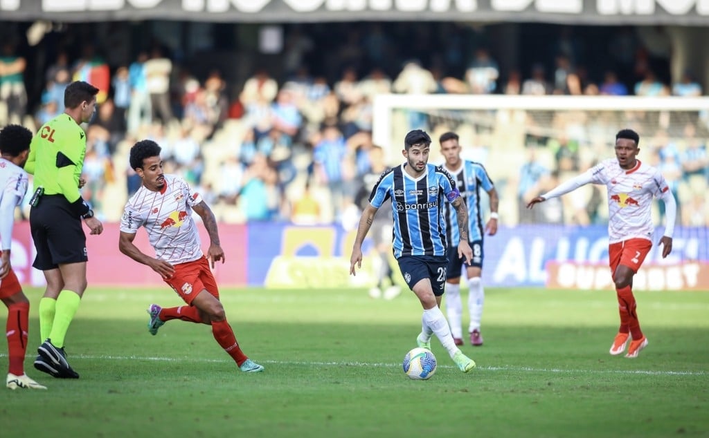 Grêmio perde para o Bragantino na volta do Campeonato Brasileiro