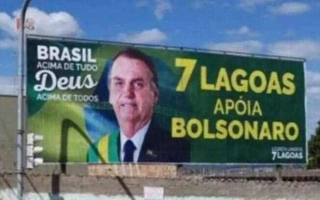 outdoor apoio bolsonaro