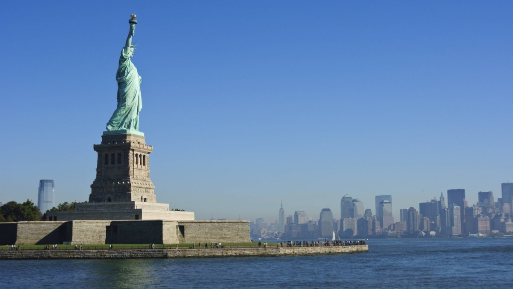 Getty Images A Estátua da Liberdade é uma das atrações visitadas de Nova York, nos Estados Unidos