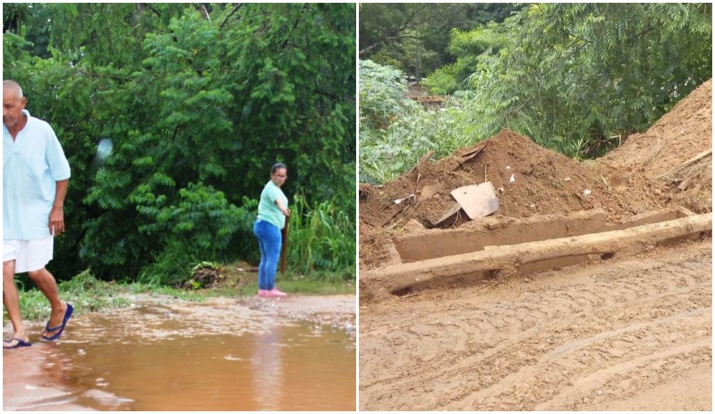 Obras limpam bueiro após inundação no Vivendas e repara esgoto; famílias esperam