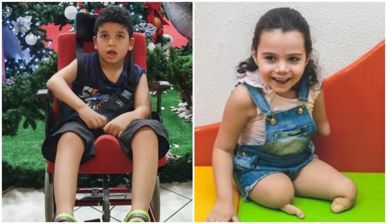 Pablo e Manuely - Famílias em Marília e Pompéia buscam ajuda para tratamento e próteses