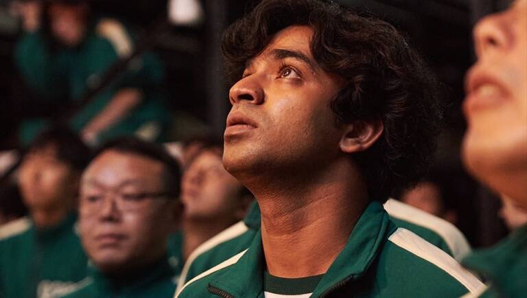 Anupam Tripathi, o Ali de "Round 6", não esperava sucesso da série. Foto: Reprodução