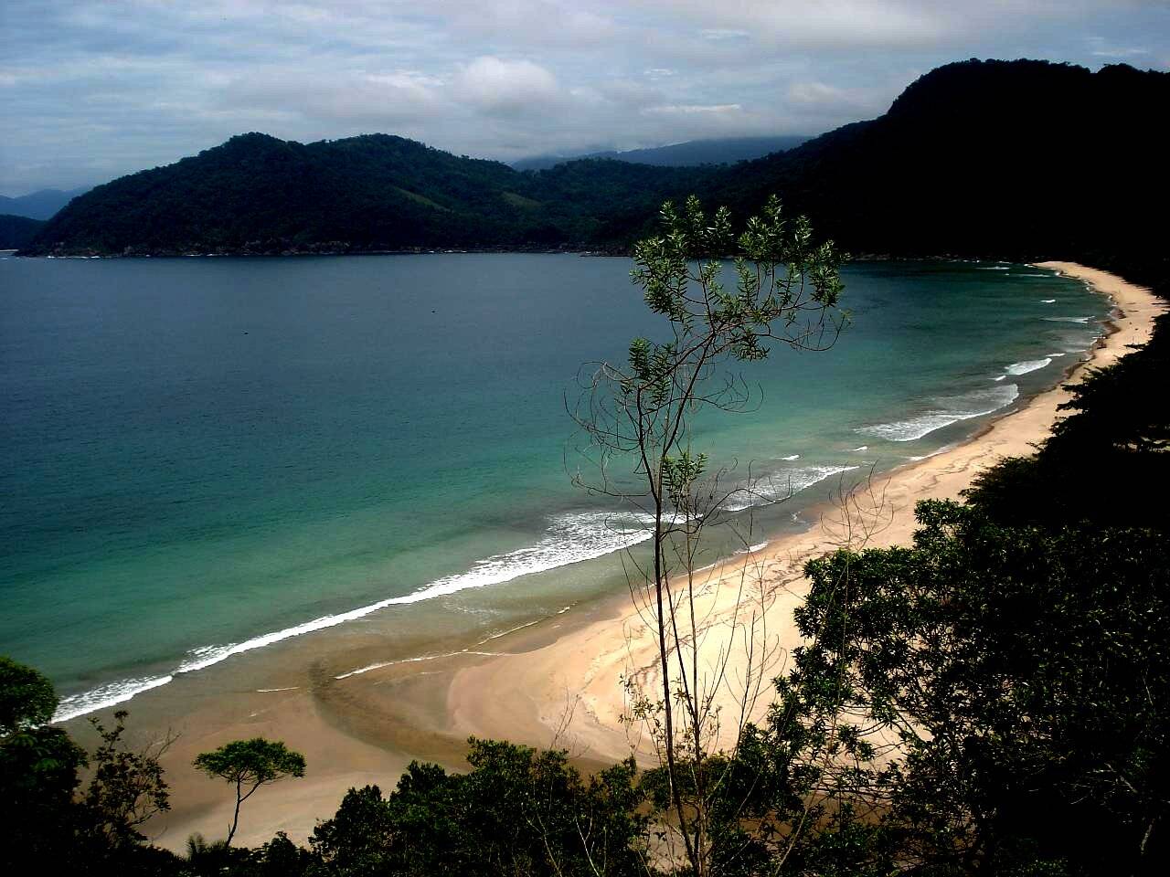 Praia do Sono localizada na Reserva Ecológica de Juatinga. Foto: Flickr/ Mandala