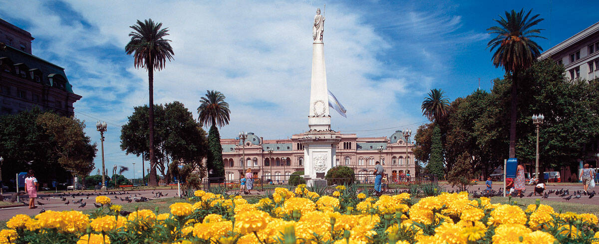 Praça de Maio, em Buenos Aires. Foto: Reprodução/Turismo Buenos aires