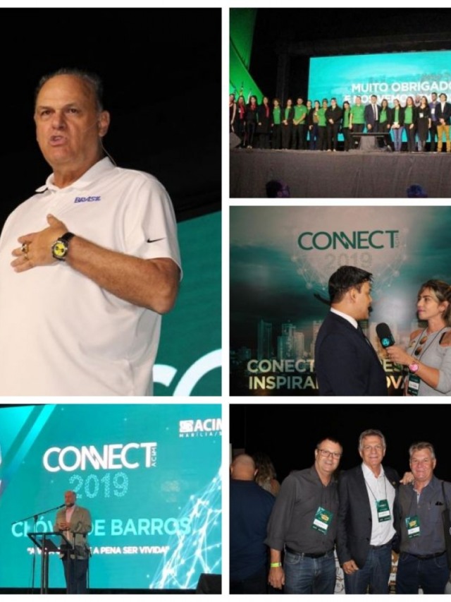 Connect Acim lota com palestras, motivação sorteio de prêmios; veja ganhadores