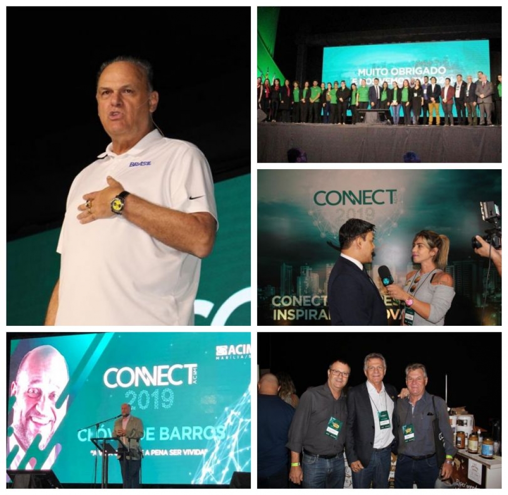 Connect Acim lota com palestras, motivação sorteio de prêmios; veja ganhadores Connect Acim lota com palestras, motivação sorteio de prêmios; veja ganhadores