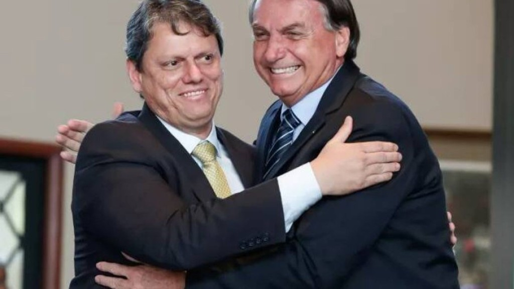 Bolsonaro quer Tarcísio como seu herdeiro político
