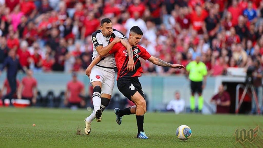  Athletico-PR supera o Vasco em jogo de alta pressão e gol decisivo de Erick