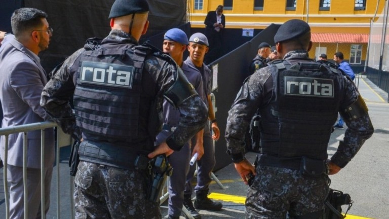 Francisco Cepeda / Governo do Estado de SP Policiais da Rota