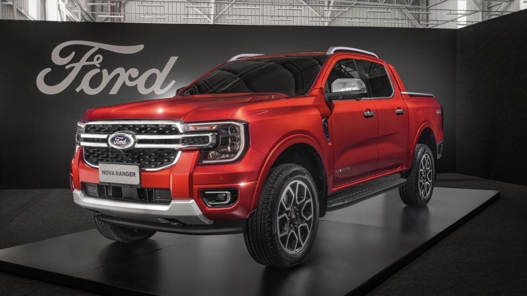 Divulgação Nova Ford Ranger Limited tem motor 3.0 V6 diesel biturbo