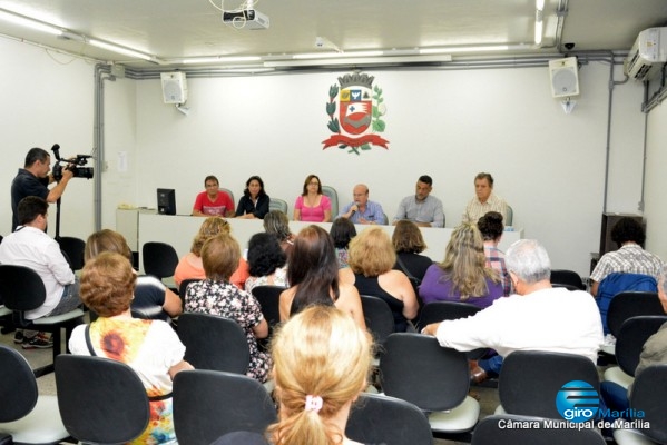 Plenária contou com participação de estudantes, professores e pais – Mauro Abreu/Câmara de Marília