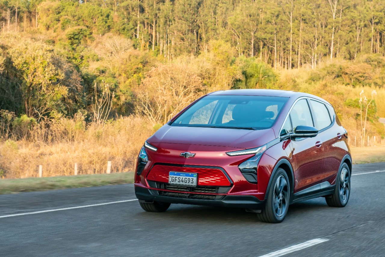 Chevrolet Bolt 2023. Foto: Divulgação