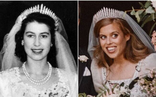 Rainha Elizabeth II e Princesa Beatrice