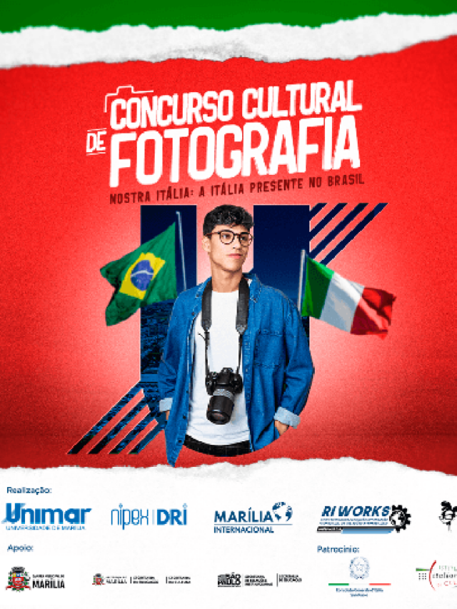 Concurso cultural de fotografia da Unimar tem Itália como tema da 2ª edição