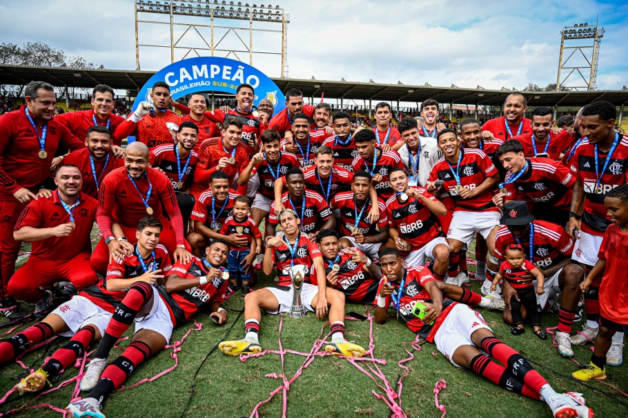 Flamengo foi campeão do Brasileirão Sub-20