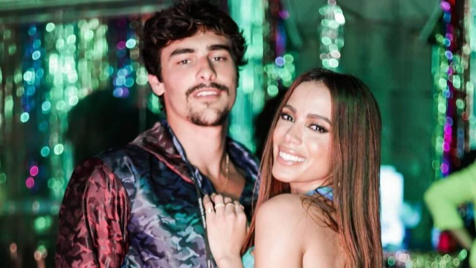Anitta e Bruno Montaleone. Foto: Reprodução