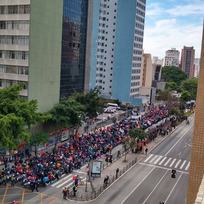 greve de entregadores são paulo