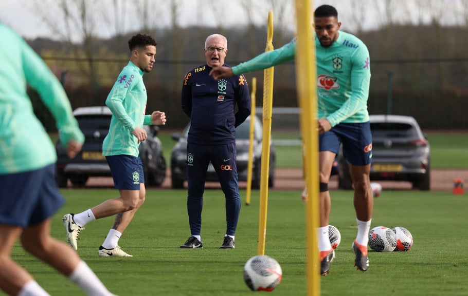 Treino - Seleção Brasileira Masculina - 20/03/2024 - Dorival Júnior