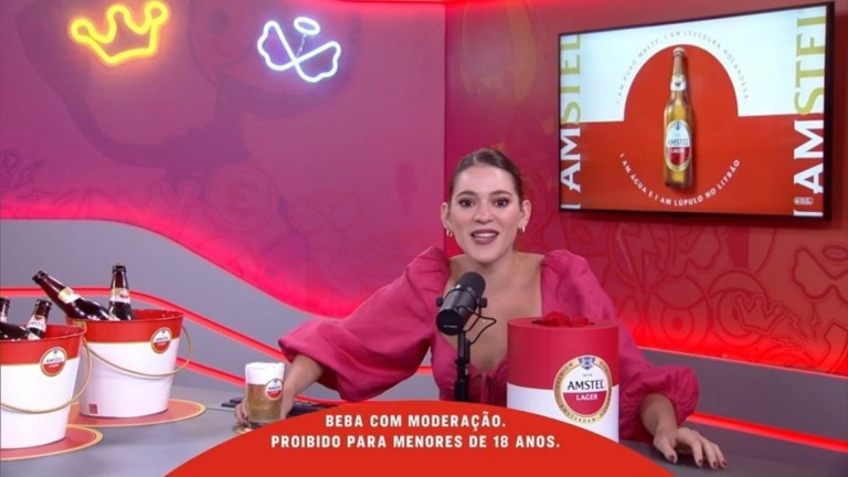 Adnews Amstel estreia quadro inédito ‘I AM SINCERINHO’ no MesaCast BBB
