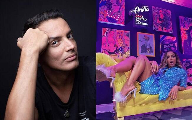 Anitta e Leo Dias