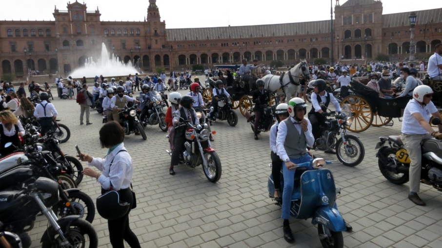 Passeio de moto pela Espanha. Foto: Carlos Patrício