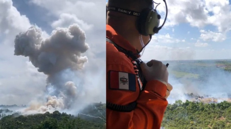 Vídeo: Depósito de fogos de artifício explode e uma pessoa fica ferida