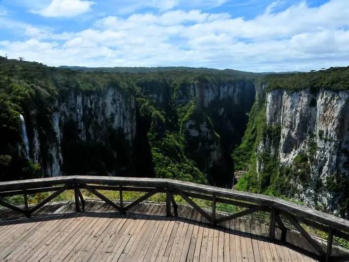 Mirante do Cânion Intambezinho. Foto: Reprodução