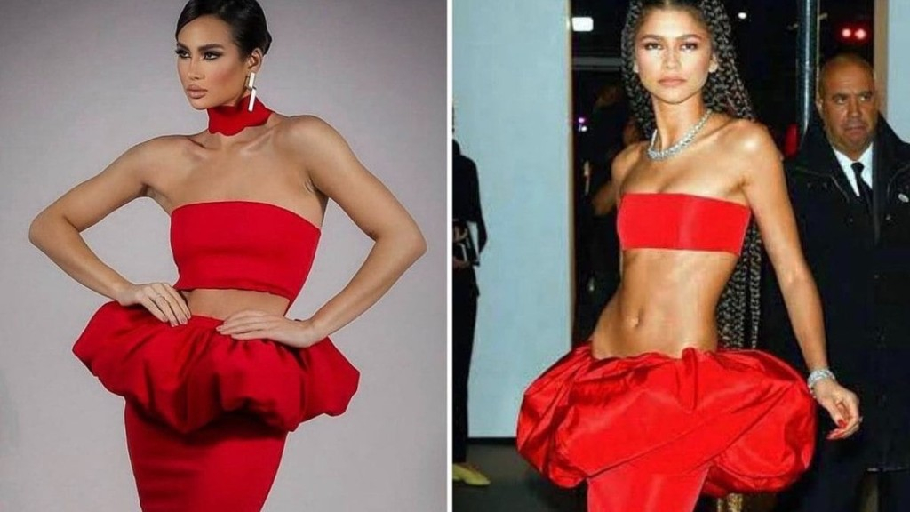 Divulgação Miss Brasil usa look inspirado na Zendaya para chegada no Miss Universo 2023