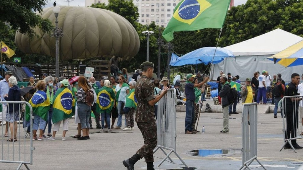 Acampamento golpista registrou 73 crimes em dois meses