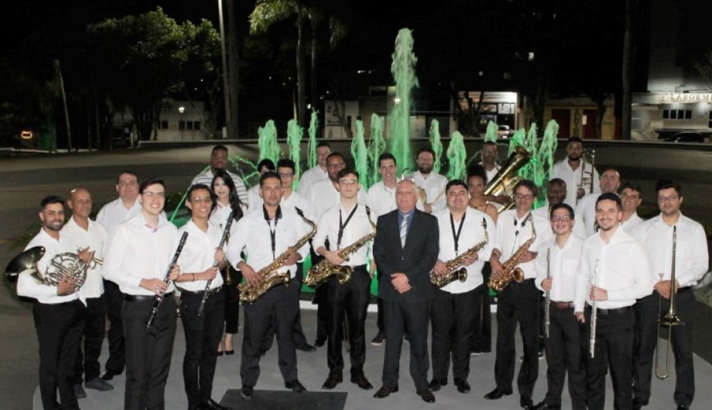 Concerto em praça vai apresentar Banda Sinfônica de Marília