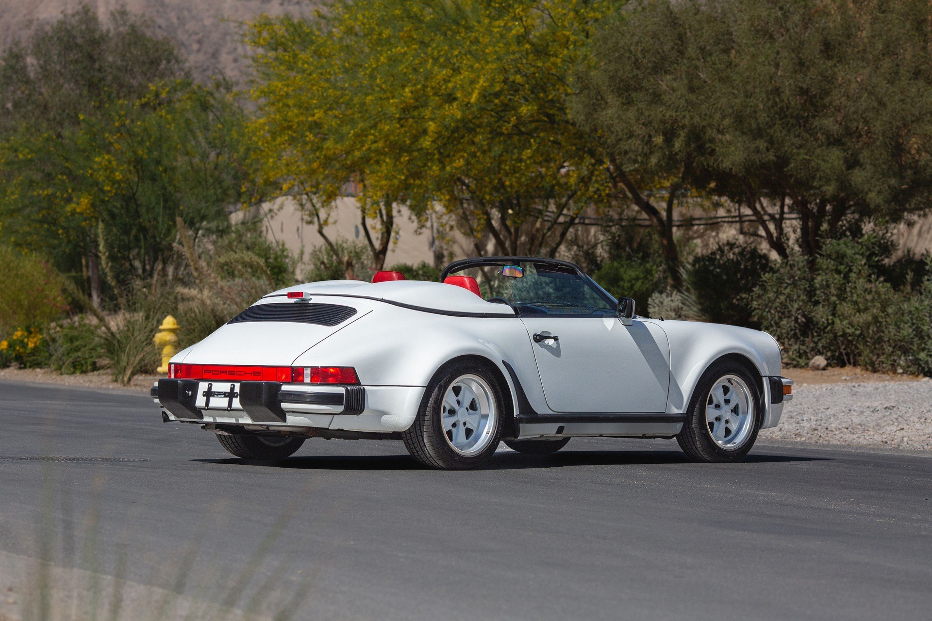 Porsche 911 Speedster 1989. Foto: Divulgação